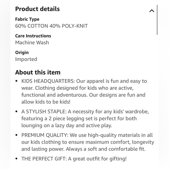 Kids Headquarters Baby Girls 2 Piece Set - Picture 4 of 4